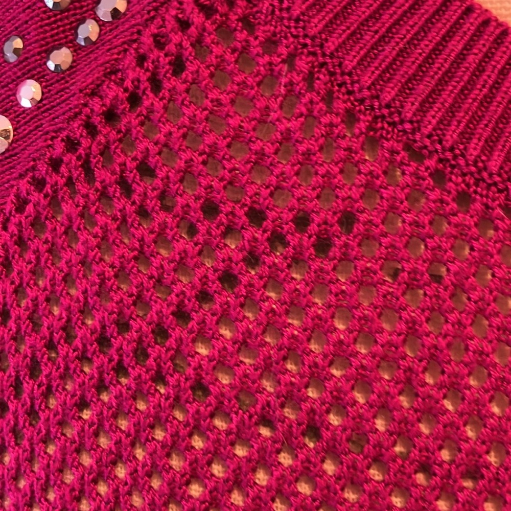 Express Embellished Rayon Top - Picture 8 of 11